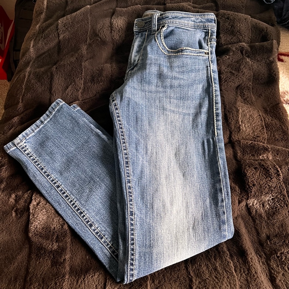 Light Blue Decree Straight Men’s Jeans